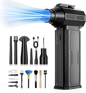 Powerful Cordless Air Duster with Rechargeable Battery