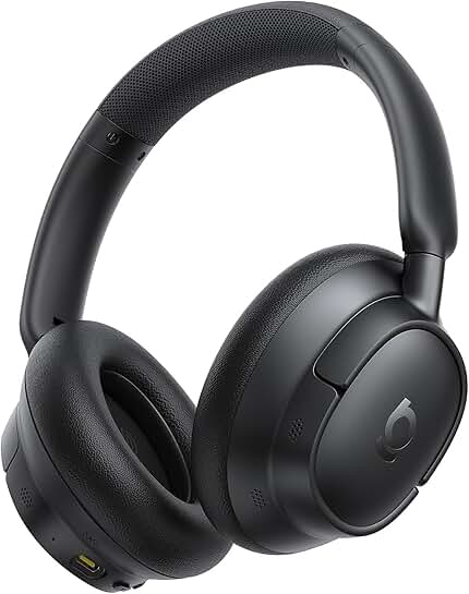 Wireless Noise Cancelling Headphones with Long Battery Life
