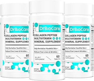 Collagen Peptides and Vitamins for Women, 180 Tablets