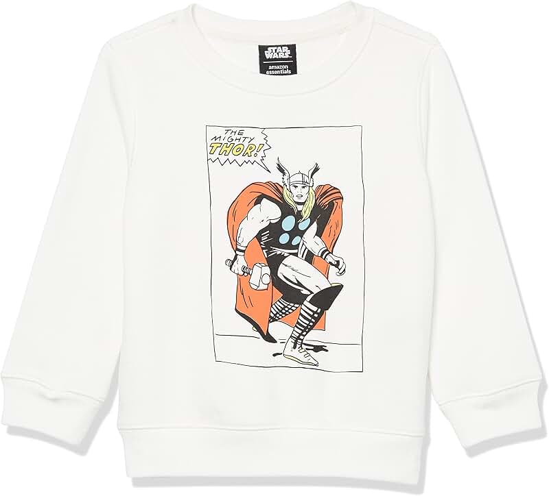 Boys and Toddlers' Fleece Crew Sweatshirt