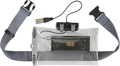 Large waterproof case for radio microphone, 5-year warranty