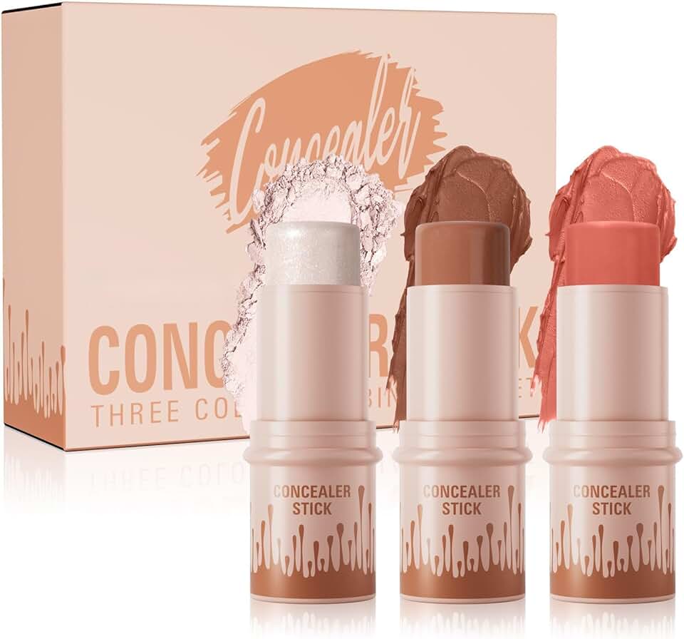 3-Piece Contour Stick Makeup Set