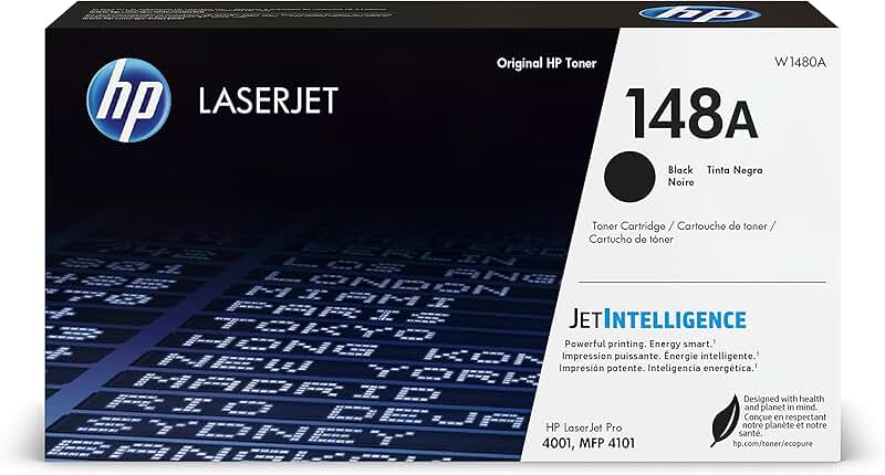 Black Laserjet Toner Cartridge for Laserjet Pro 4001 and MFP 4101
