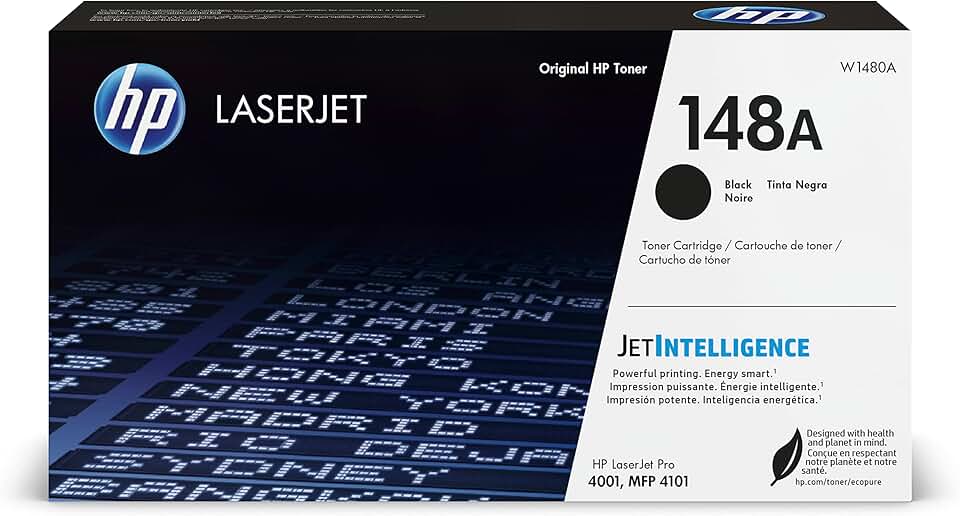 Black Laserjet Toner Cartridge for Laserjet Pro 4001 and MFP 4101