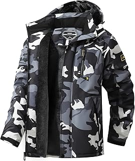 Men's Warm Waterproof Winter Ski Jacket
