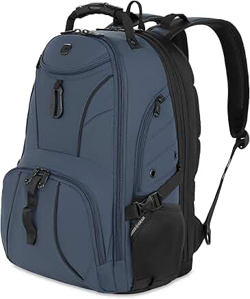 Blueberry 17-Inch Laptop Backpack with TSA ScanSmart