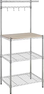 Kitchen Storage Baker's Rack with Removable Top