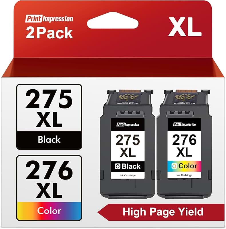 High Yield Ink Cartridge Pack for Pixma Printers