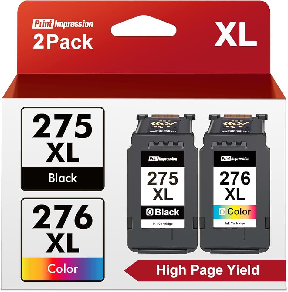 High Yield Ink Cartridge Pack for Pixma Printers