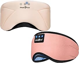 Wireless Sleep Headphones with Washable Eye Mask