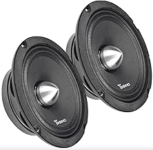 1000W Car Midrange Speakers, 4 Ohm, Bundle of 2