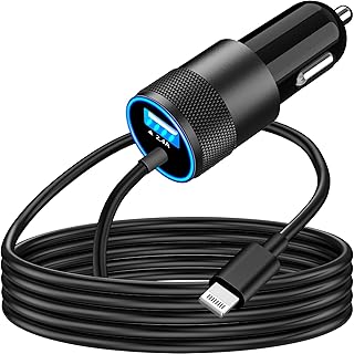 Fast Car Charger with 6FT Lightning Cable
