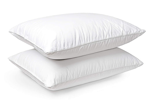 pillowcase A1HC GOTS Set of 2) Super Soft Sateen Cotton Pillow Cases Wrinkle Resistant Anti Allergy Free White King 21"X36"), Without Membrane Lining