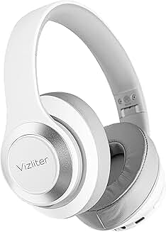 Wireless Over-Ear Headphones with Mic and LED Lights