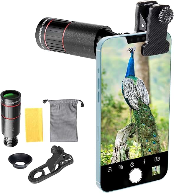 2025 32X Telephoto Phone Camera Lens for iPhone and Android