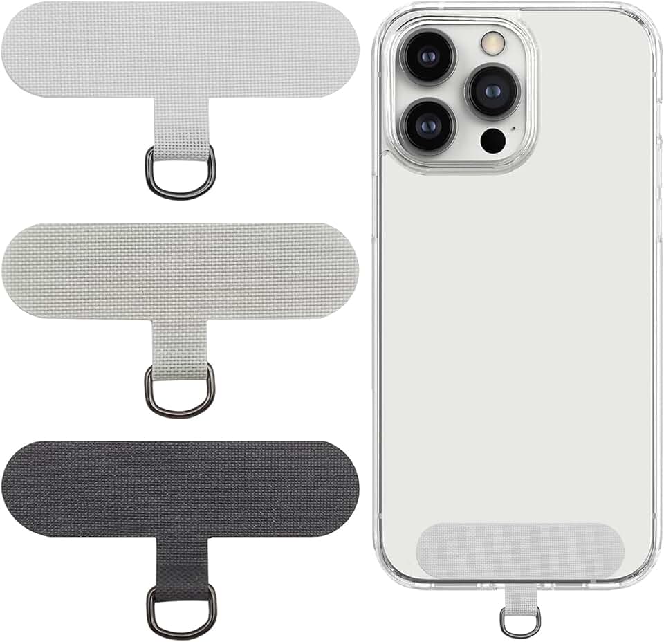 3-Pack Phone Tether Tabs for All Phones