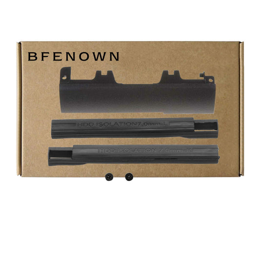 HDD Hard Drive Disk Caddy Cover with Rubber Rails for Latitude E6540