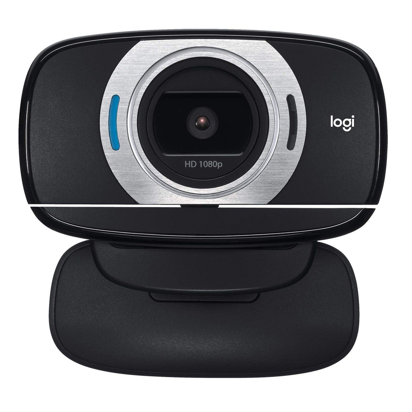 HD Laptop Webcam C615 with Fold-and-Go Design, 360-Degree Swivel, 1080p Camera