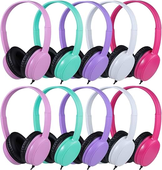 10 Durable Wired Headphones for Kids and Students