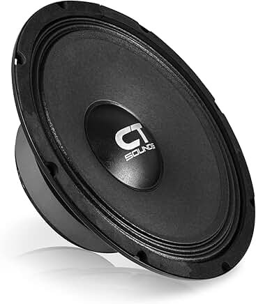 10-inch shallow mount midrange speaker, 300W RMS