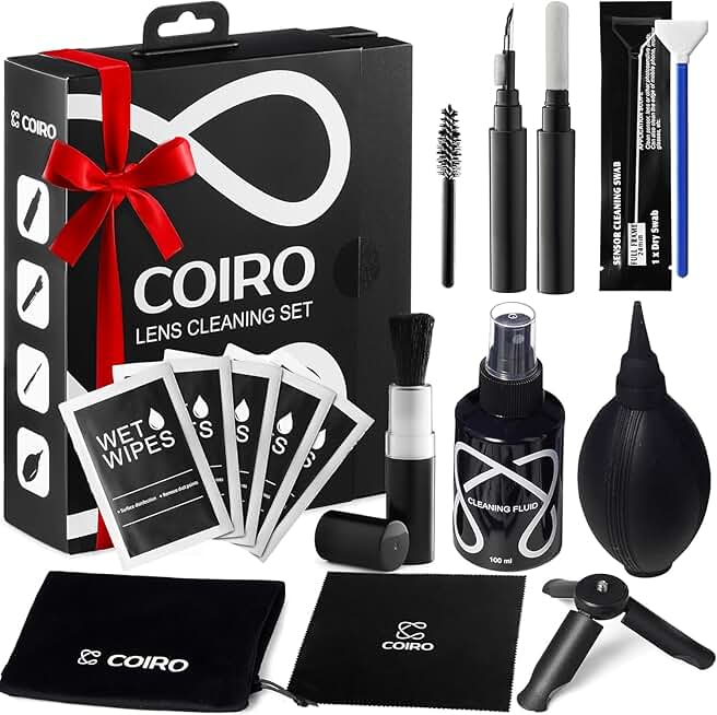 9-in-1 Camera Lens Cleaning Kit for Electronics