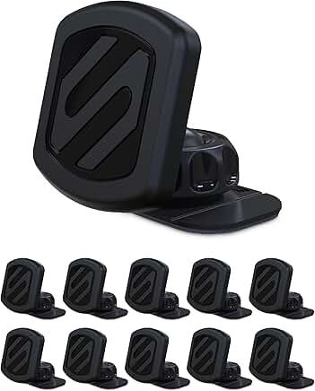 Magnetic Car Phone Mount with 360° Rotation (Pack of 10)