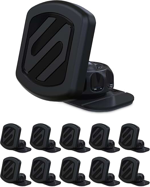 Magnetic Car Phone Mount with 360° Rotation (Pack of 10)