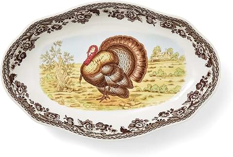 8.5 Inch Porcelain Serving Dish for Pickles and Appetizers