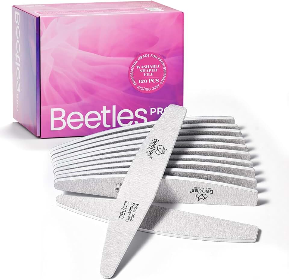 120-Piece Double Sided Nail File Set
