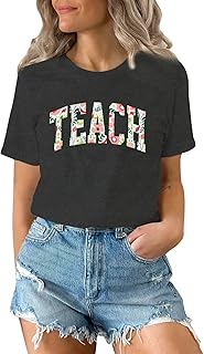 Funny Women's Teacher Letter T-Shirt