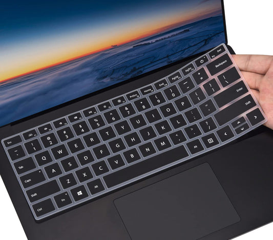Black keyboard cover for Surface Laptop and Book