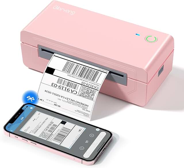 Wireless 4x6 Thermal Shipping Label Printer for Small Business
