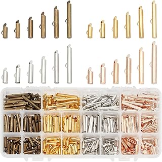 Set of 480 Slider End Clasps in Four Colors