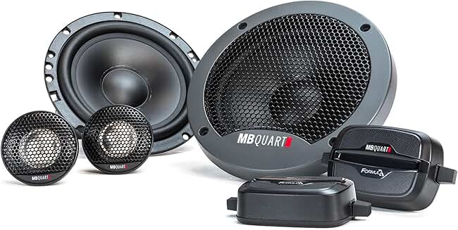 6.5 Inch Car Component Speaker System, 70W, Pair