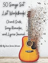 50 Song Set List Workbook with Chord Grids and Lyrics