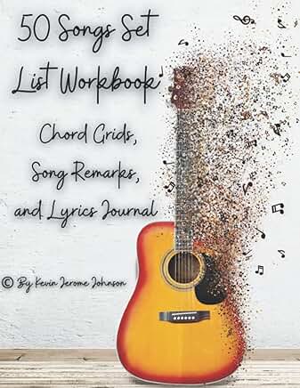 50 Song Set List Workbook with Chord Grids and Lyrics