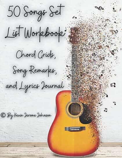 50 Song Set List Workbook with Chord Grids and Lyrics
