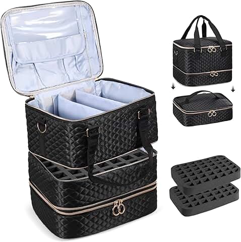 Large Nail Polish and Tool Organizer Bag
