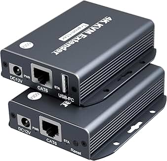 4K HDMI KVM Extender Over Ethernet up to 200ft