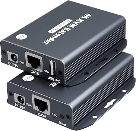 4K HDMI KVM Extender Over Ethernet up to 200ft