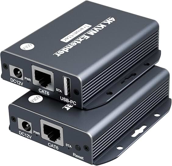 4K HDMI KVM Extender Over Ethernet up to 200ft