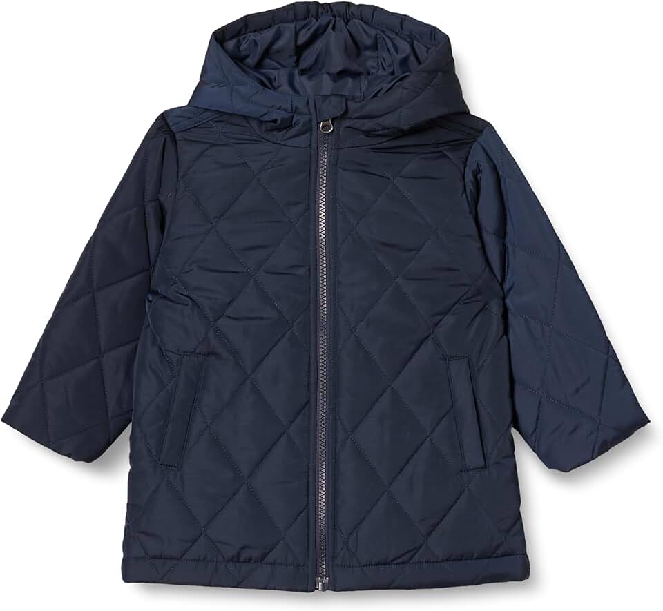 Long Quilted Jacket for Kids and Toddlers