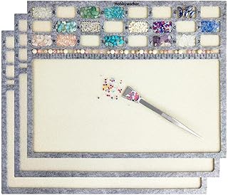 Bead Mat and Tweezers Set for Jewelry Making