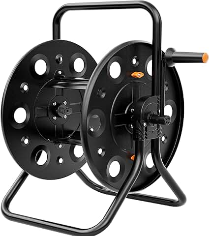 Metal Garden Hose Reel for Outdoor Use