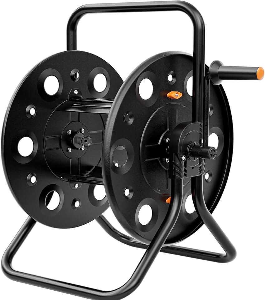 Metal Garden Hose Reel for Outdoor Use