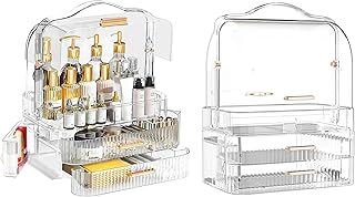 Large Clear Makeup and Cosmetic Storage Box
