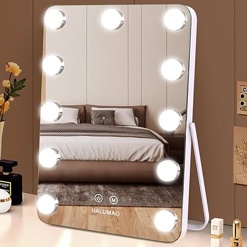14.6-inch Vanity Mirror with Lights and Touch Control