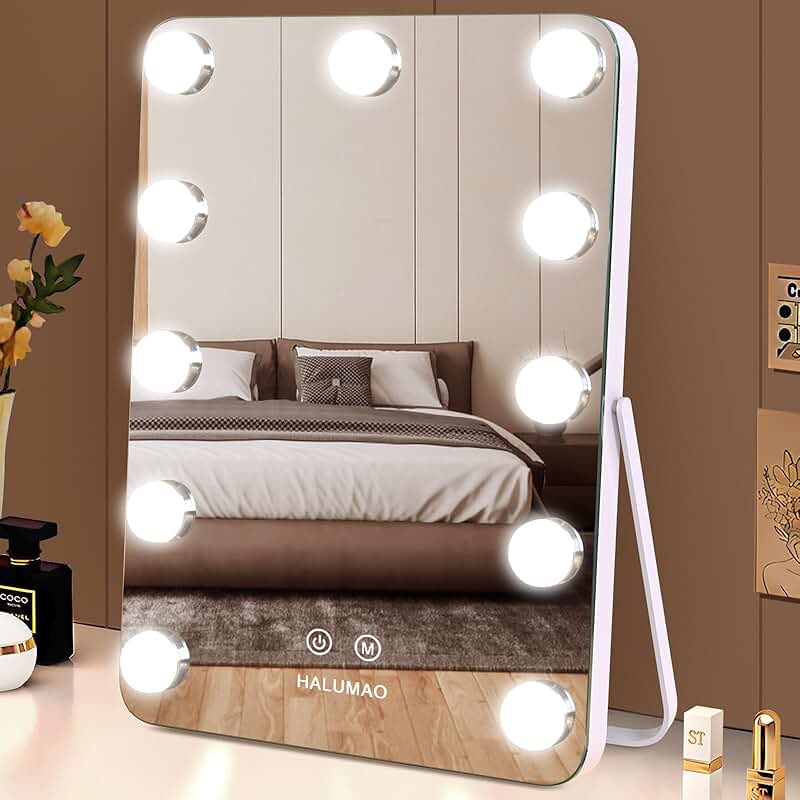 14.6-inch Vanity Mirror with Lights and Touch Control