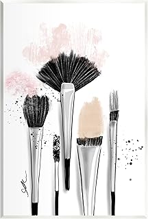 Makeup Brushes Wall Art by Alison Petrie
