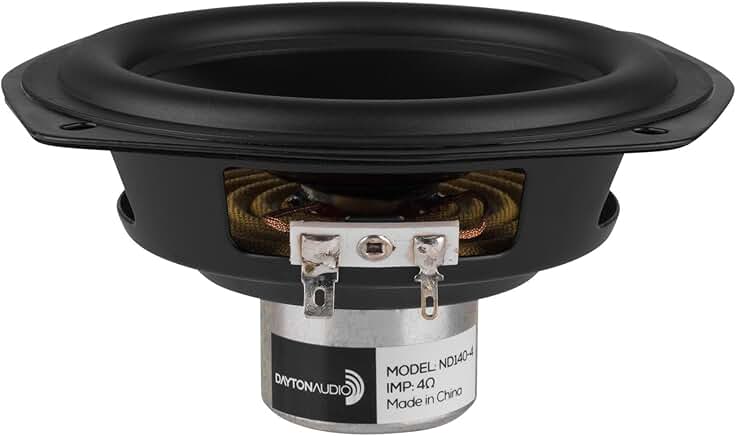 5-1/4" Aluminum Cone Midbass Neo Driver, 4 Ohm